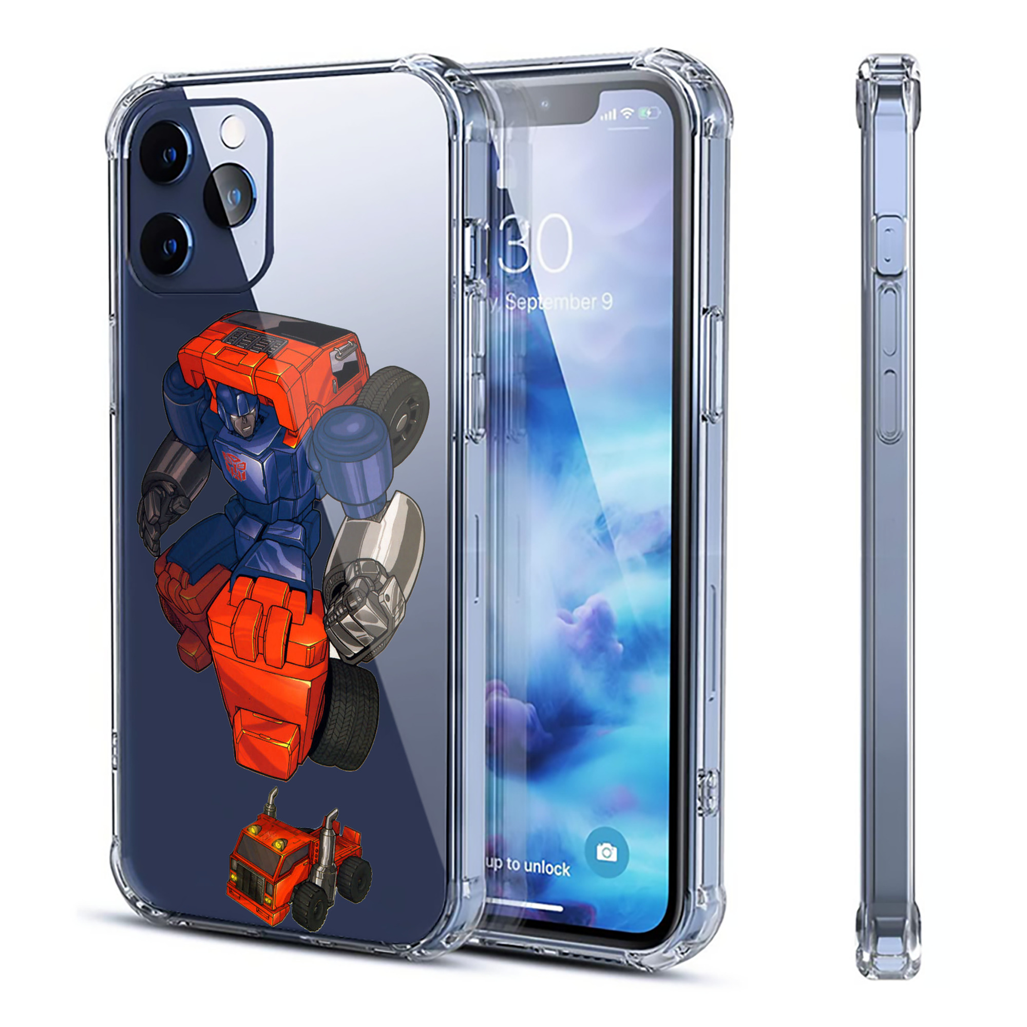 （画像用）  【iPhone 12シリーズ対応】透明スマホケース（クリアソフトケース）